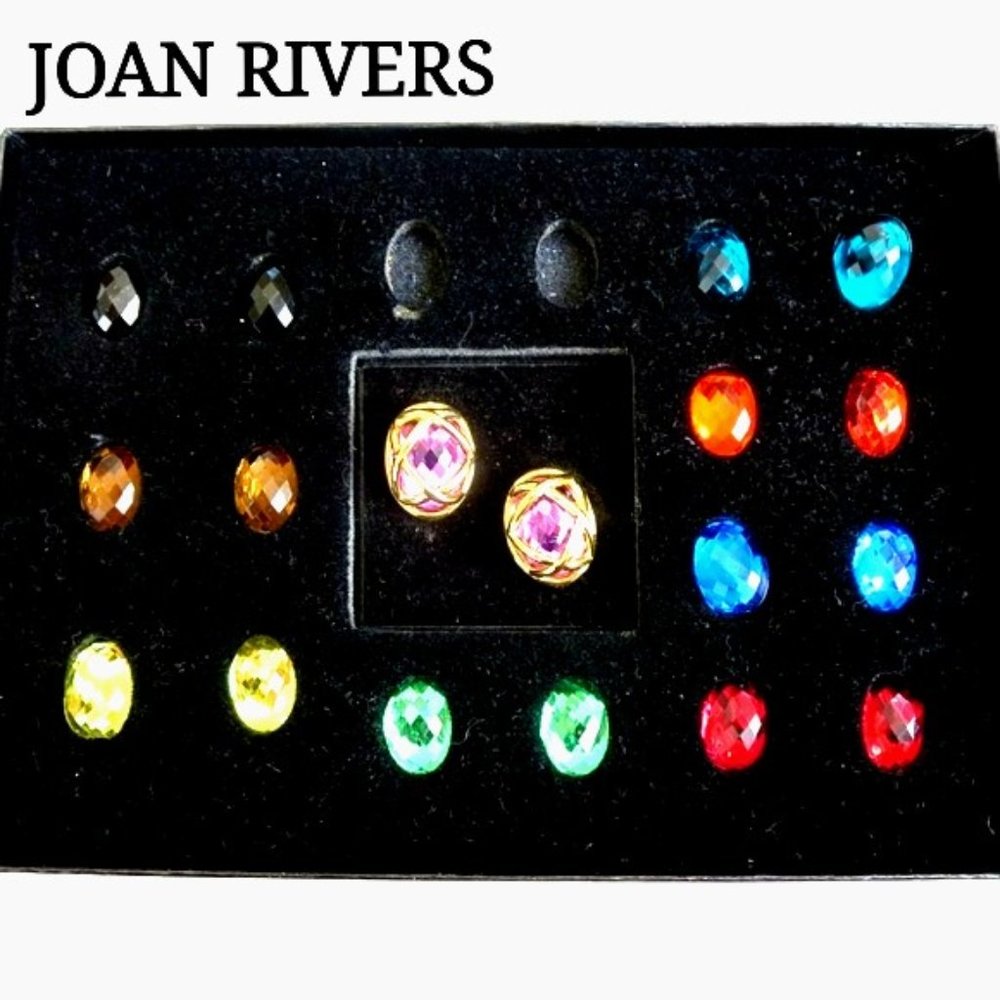 JOAN RIVERS Interchangeable Earrings